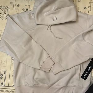 NWT Aritzia Super Fleece relaxed hoodie-Size L